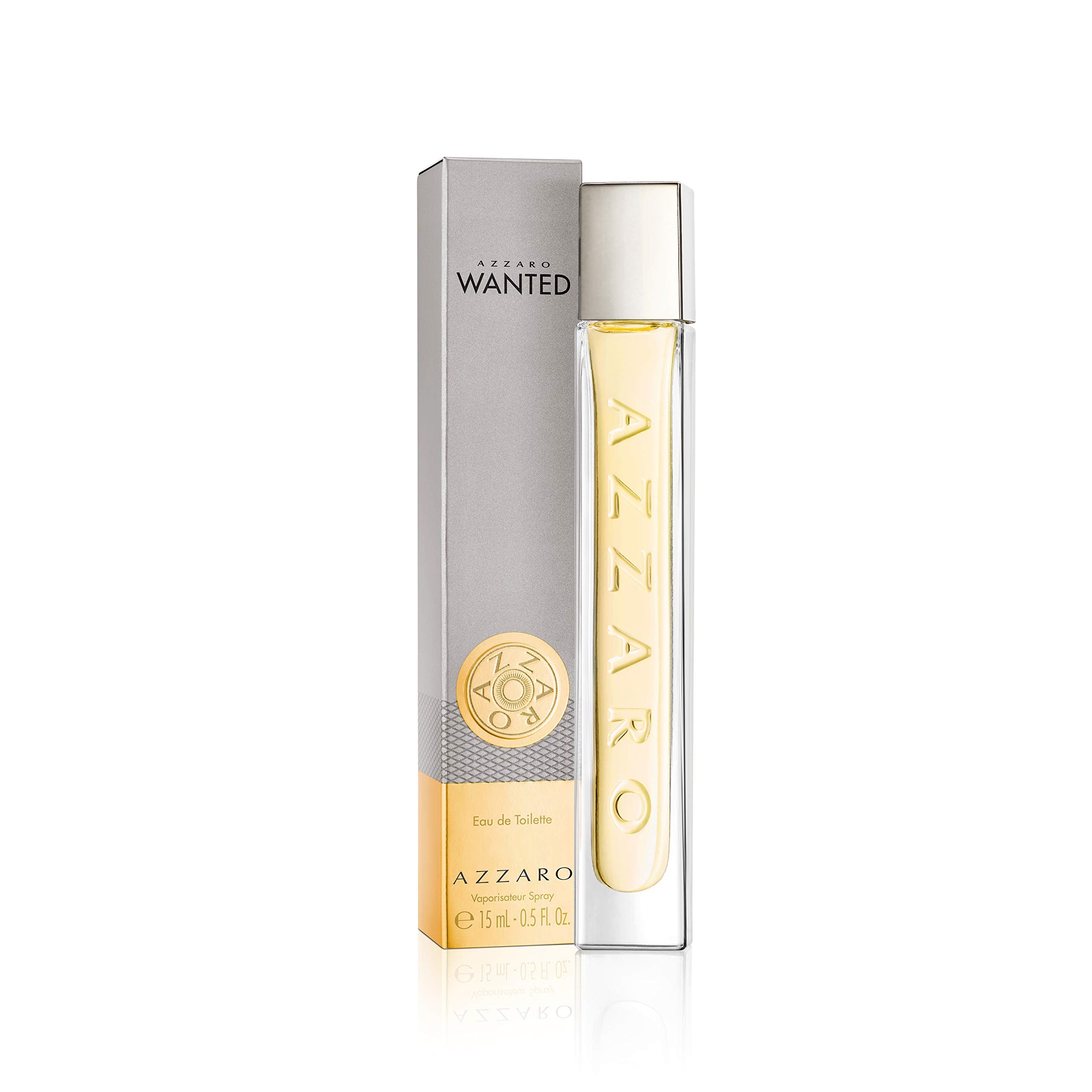 Azzaro Wanted Eau de Toilette - Vibrant & Irresistible Mens Cologne - Woody, Citrus & Spicy Fragrance - Fresh Notes of Cardamom, Lemon, Vetiver - Everyday Wear - Luxury Perfumes for Men