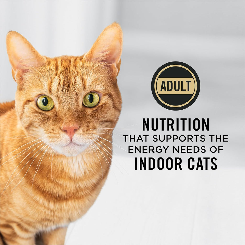 Purina Pro Plan Hairball Management, Indoor Cat Food, Turkey and Rice Formula - 16 lb. Bag