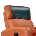Non Slip Recliner Headrest Protector Washable Faux Leather Headrest Covers for Recliner Chair Waterproof Couch Head Rest Covers for Sofa,Furniture,Office Chair,Theater Seat (Beige)