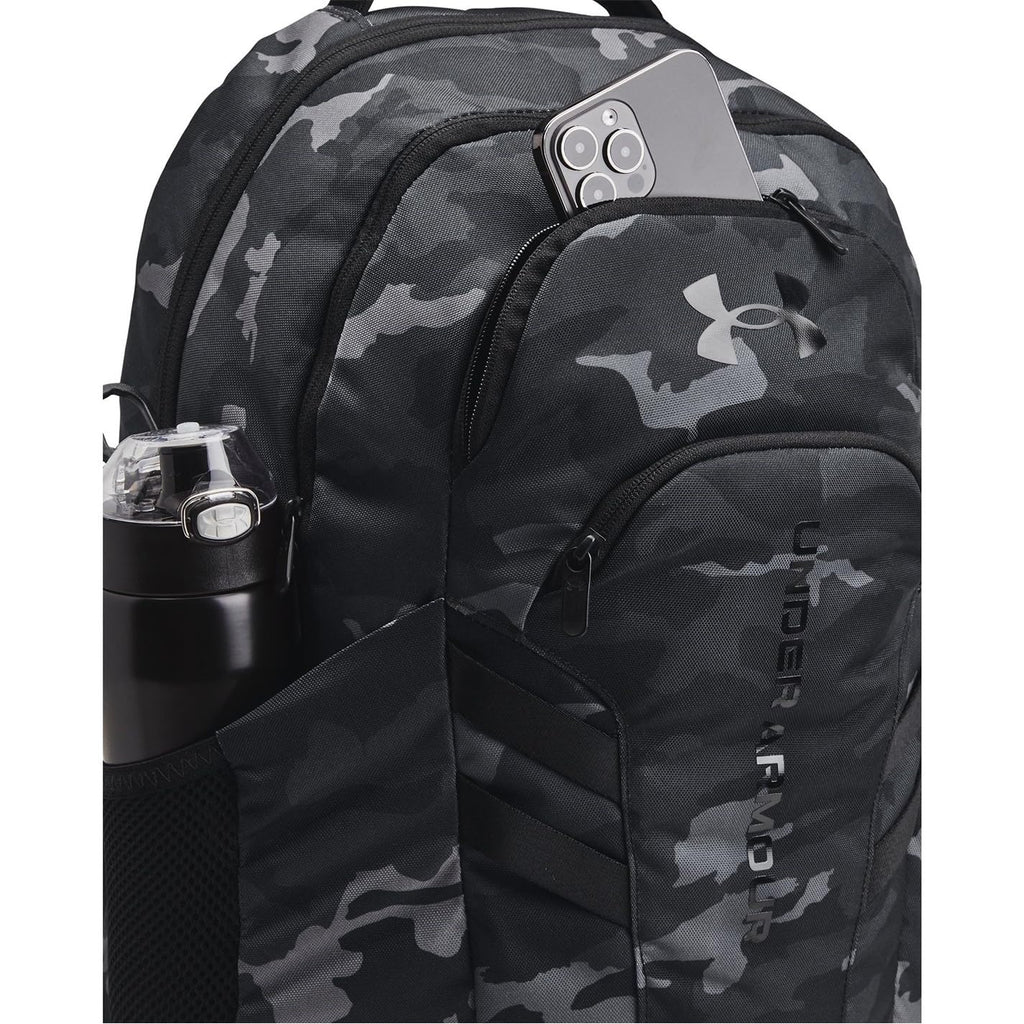 Under Armour Unisex, Hustle 6.0 Pro Backpack (001) Black/Black/Black One Size Fits Most