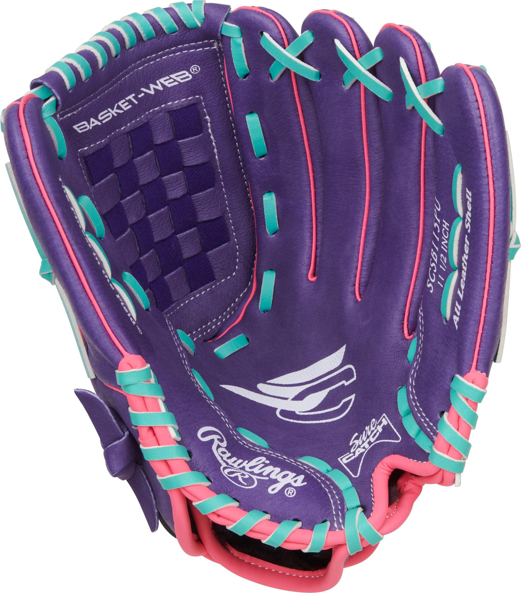 Rawlings | Sure Catch Series Youth Softball Glove | Sizes 10" - 12.5"