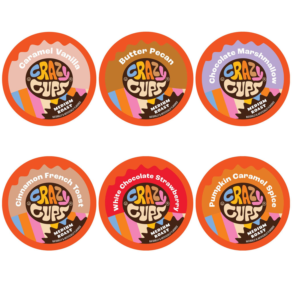 Coffee Variety Sampler, Including Dark Roast, Medium Roast, & Flavored Coffee Pods Variety Pack for Keurig K Cups Machines, Perfect Gift Set, 40 Count(Pack of 1)