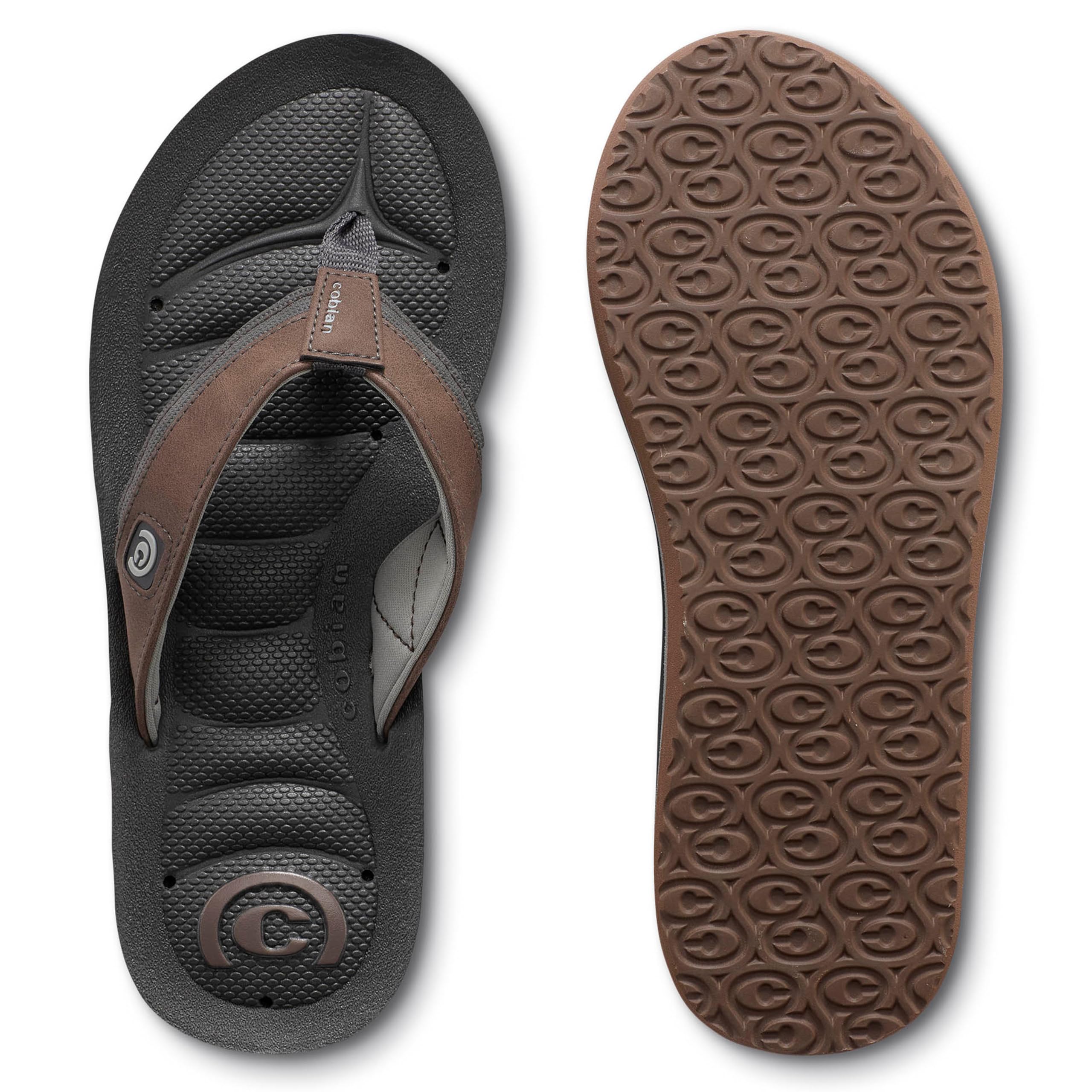 Cobian Draino 2 – Men’s Sandals With Water-Drain Footbed – Quick-Dry Flip Flops for Men for Beach and Boating
