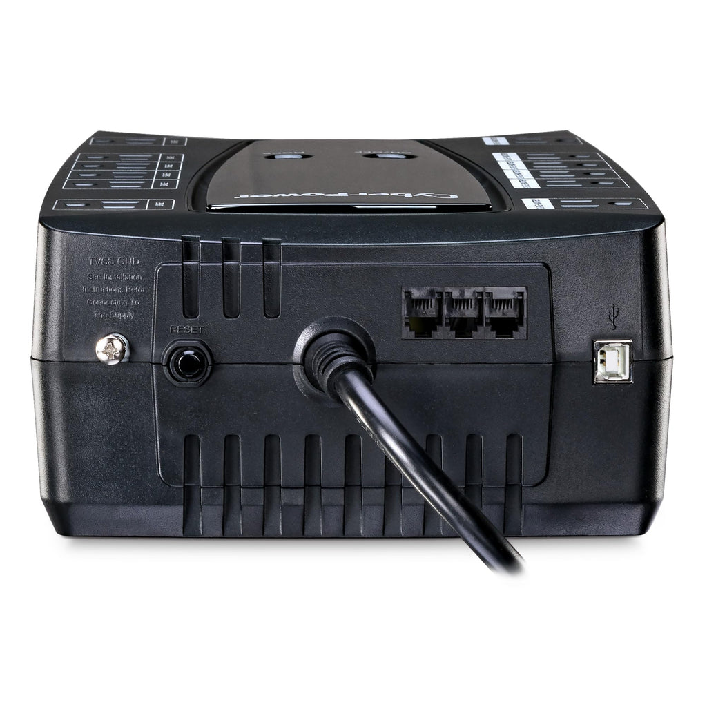 CyberPower AVRG750U AVR UPS System, 750VA/450W, 12 Outlets, Compact