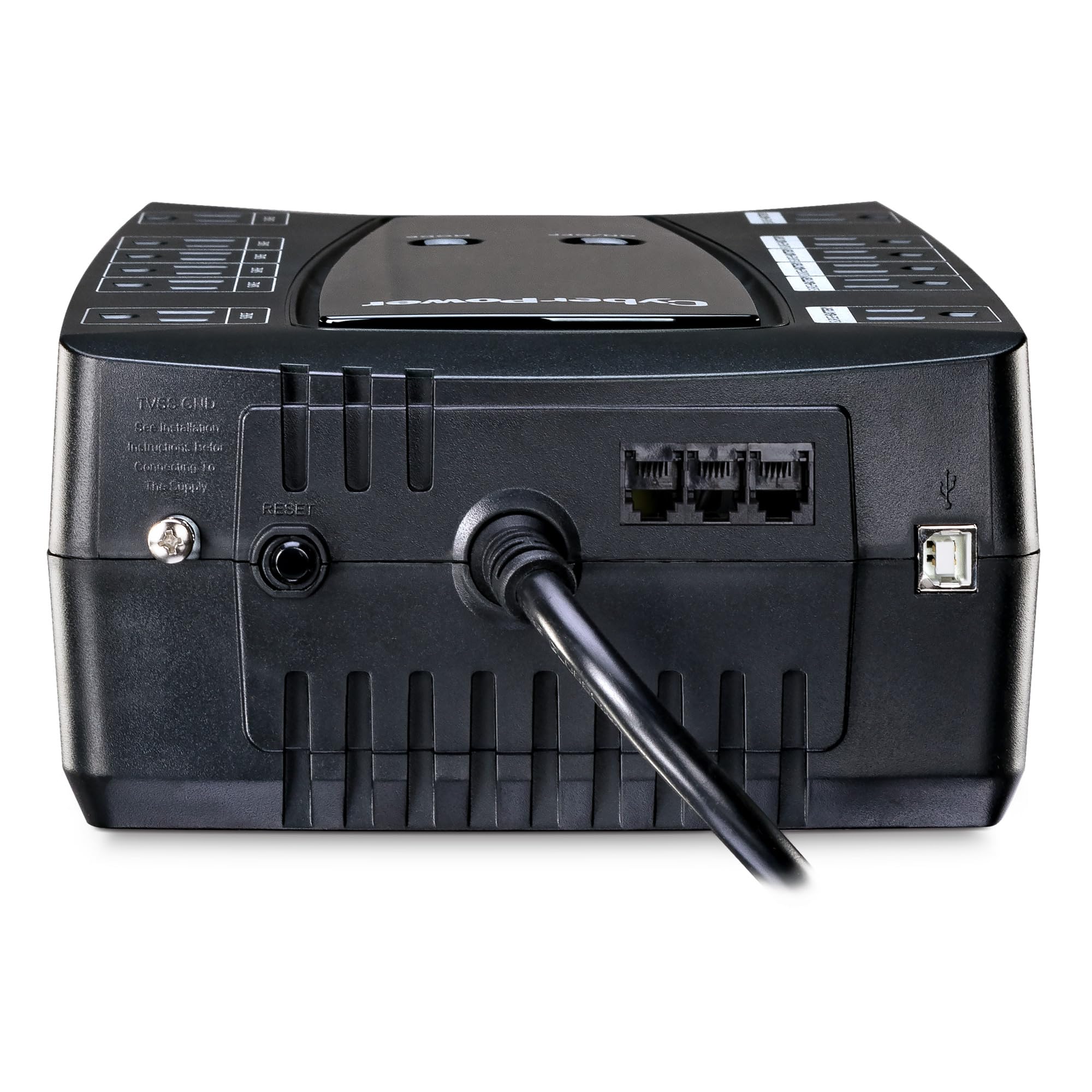 CyberPower AVRG750U AVR UPS System, 750VA/450W, 12 Outlets, Compact