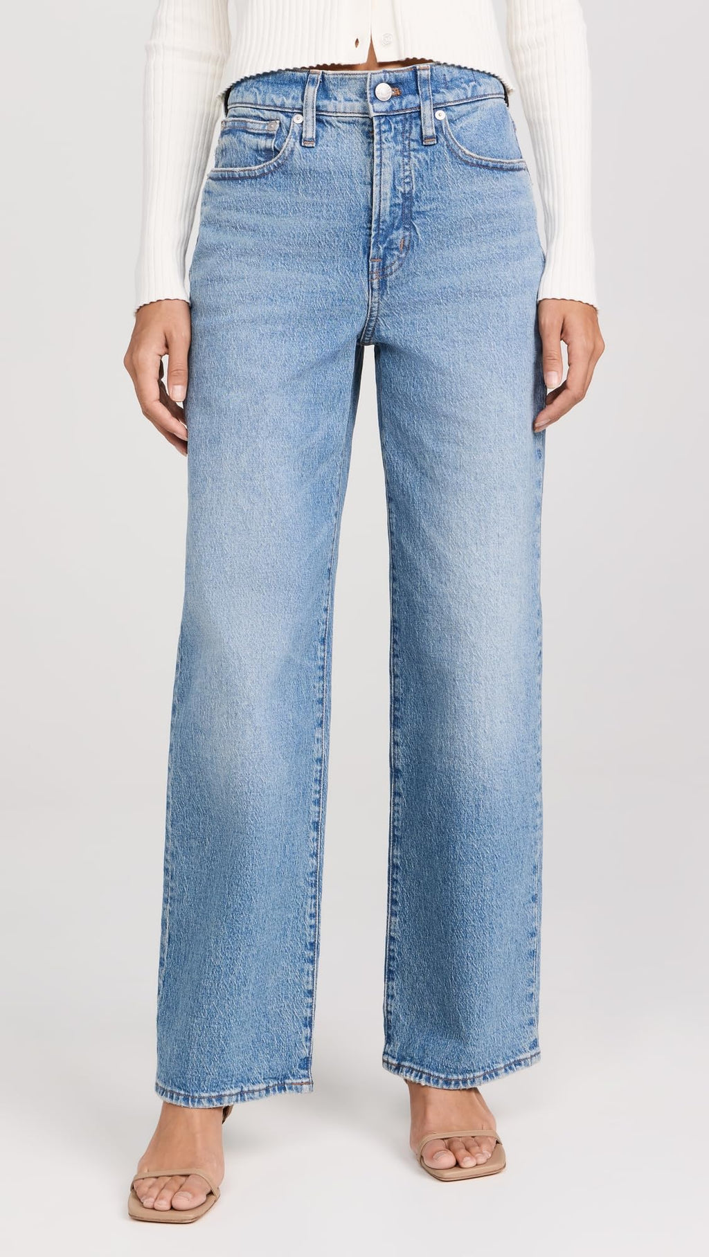 Madewell Women's The Perfect Vintage Wide Leg Jeans
