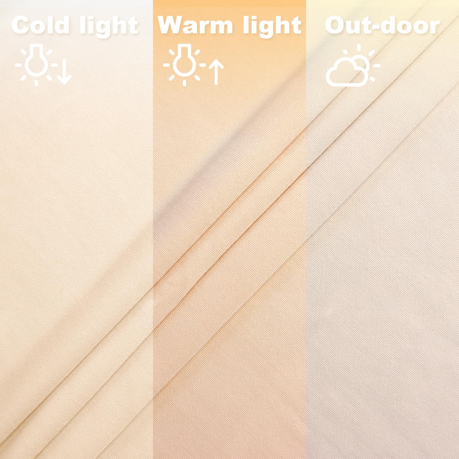 FANPROMS Beige Arch Backdrop Cover Set of 3 Wedding Arch Cover 4x5x6FT Round Top Arch Stand Cover for Fitted Arch Covers Spandex Backdrop Covers Set for Wedding Party Ceremony Decorations