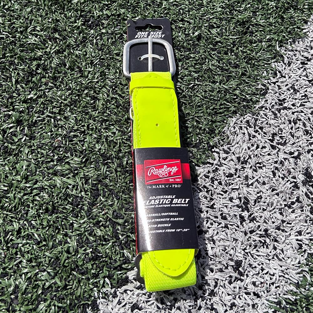 Rawlings | Elastic Game Day Belt | Baseball/Softball | Adult/Youth | Multiple Colors