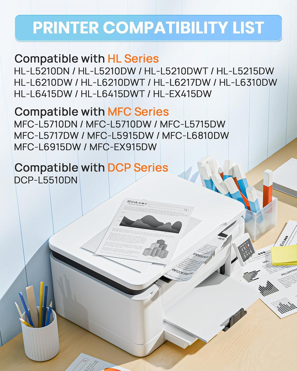 E-Z Ink TN920XL TN920 Toner Cartridge for HL-L6210DW HL-5915DW Compatible Replacement for Brother TN 920XL TN920XXL TN920UXXL TN-920 XL High Yield Use with HL-L6210DWT HL-L5210DW (4 Black, with Chip)