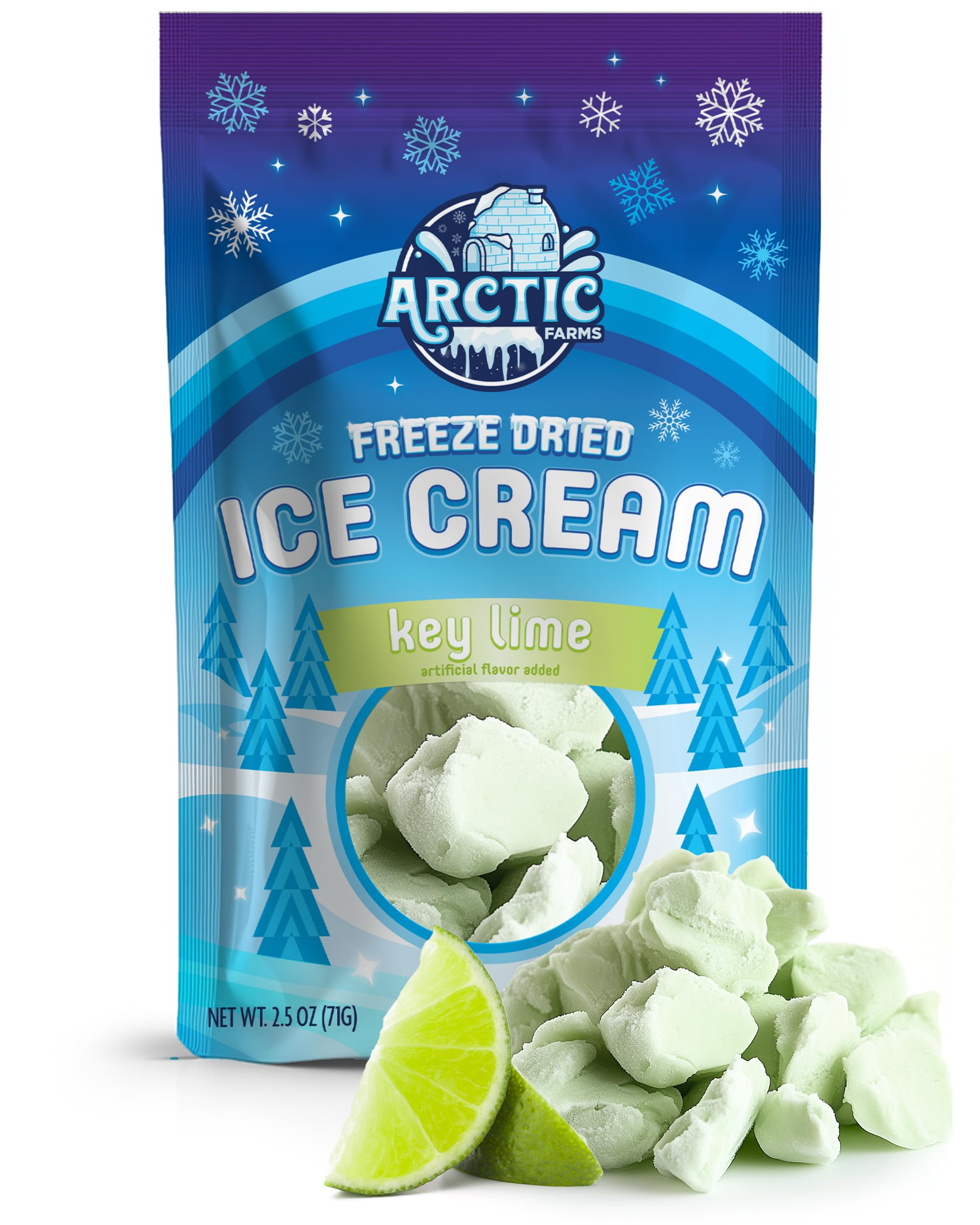 Arctic Farms Freeze Dried Ice Cream Bits Bagged and Boxed - Does Not Melt (1lb, S'mores)