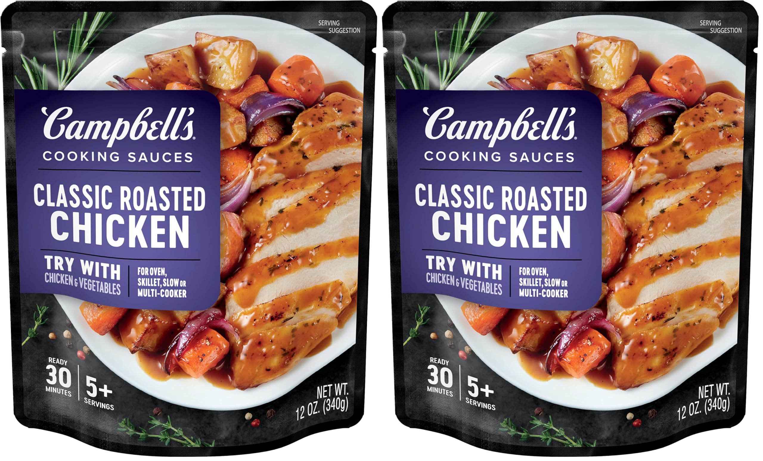 Campbell's Cooking Sauces, Hearty Beef Stew, 12 Oz Pouch