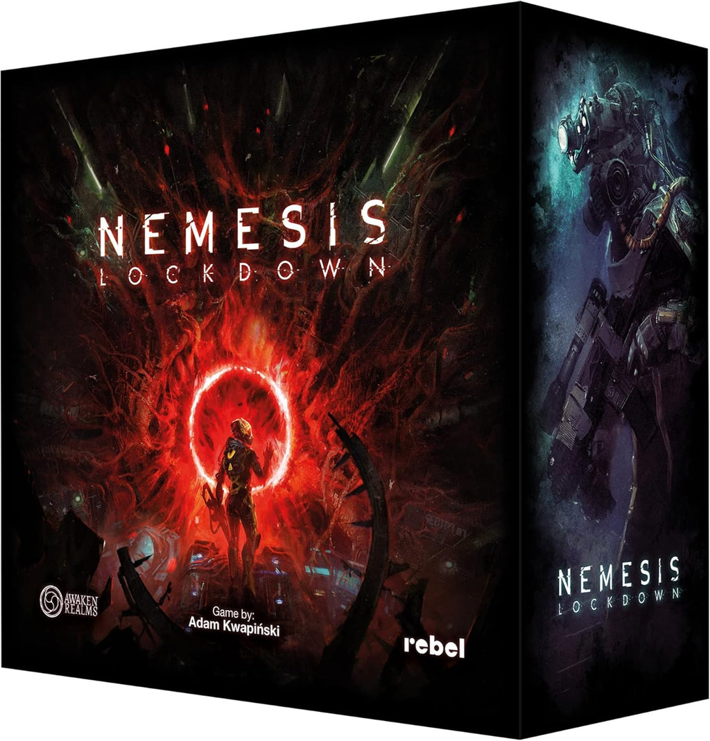 Nemesis Lockdown - Sci-Fi Horror Tabletop Miniatures Strategy Game, Cooperative Adventure for Teens & Adults, Ages 14+, 1-5 Players, 90-180 Min Playtime