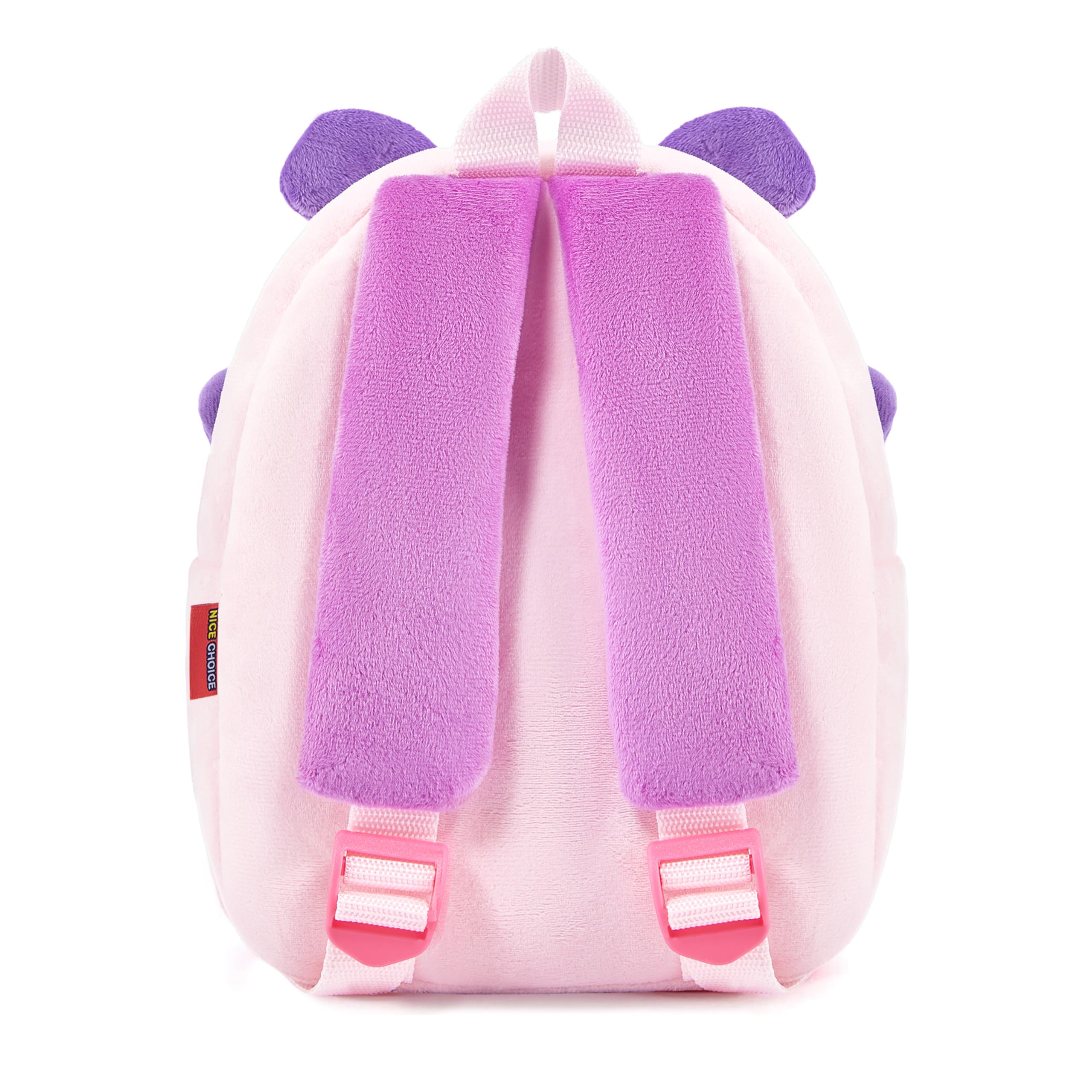 NICE CHOICE Cute Toddler Backpack Toddler Bag Plush Animal Cartoon Mini Travel Bag for Baby Girl Boy 2-6 Years(BB Unicorn)