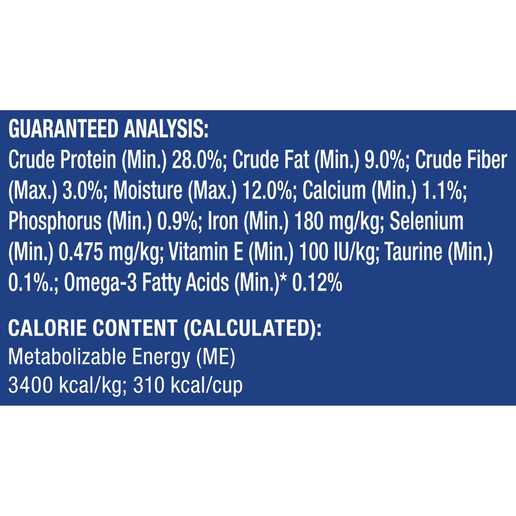 9Lives Daily Essentials Dry Cat Food for Adult Cats with Chicken, Beef & Salmon Flavors, 3.15 lb. Bag (Pack of 4)