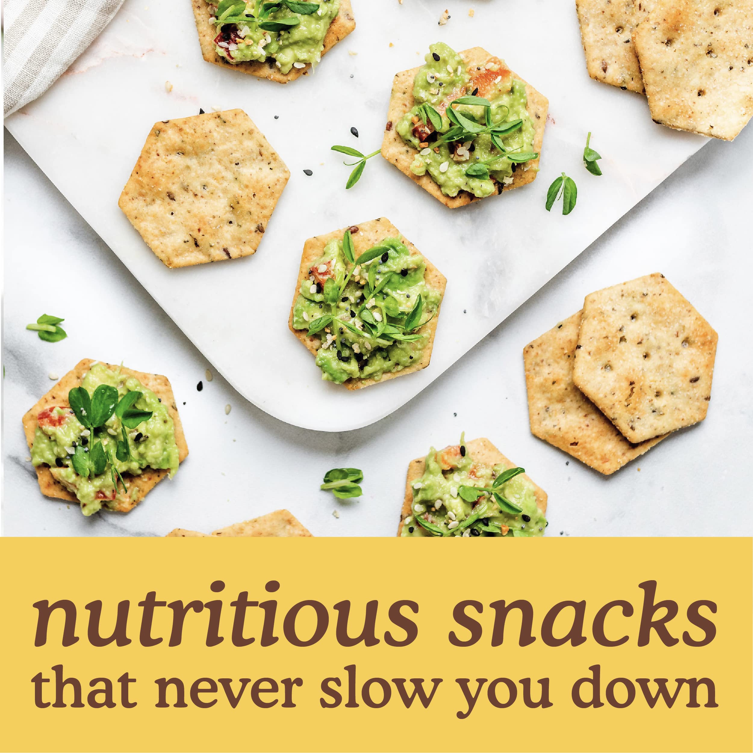 Simple Mills Organic Seed Crackers, Original, Gluten Free, Flax Seed, Sunflower Seeds, Corn Free, Low-Calorie Snacks, Plant Based, Nutrient Dense, 4.25oz, Pack of 1