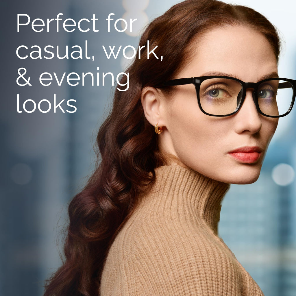 CCVOO Mix & Match Reading Glasses for Women - Lightweight, Comfortable Fit, Clear Vision - Blue Light Blocking