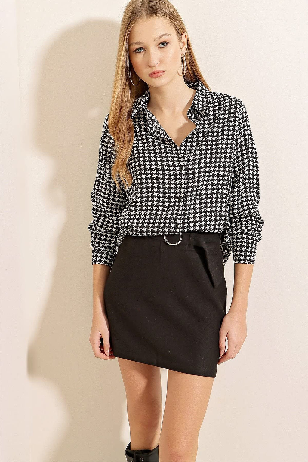 Blouses for Women Fashion, Long Sleeve Button Down Shirts Dressy Casual Tops