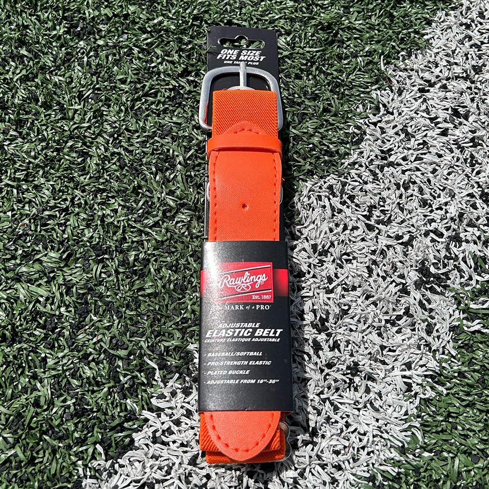 Rawlings | Elastic Game Day Belt | Baseball/Softball | Adult/Youth | Multiple Colors