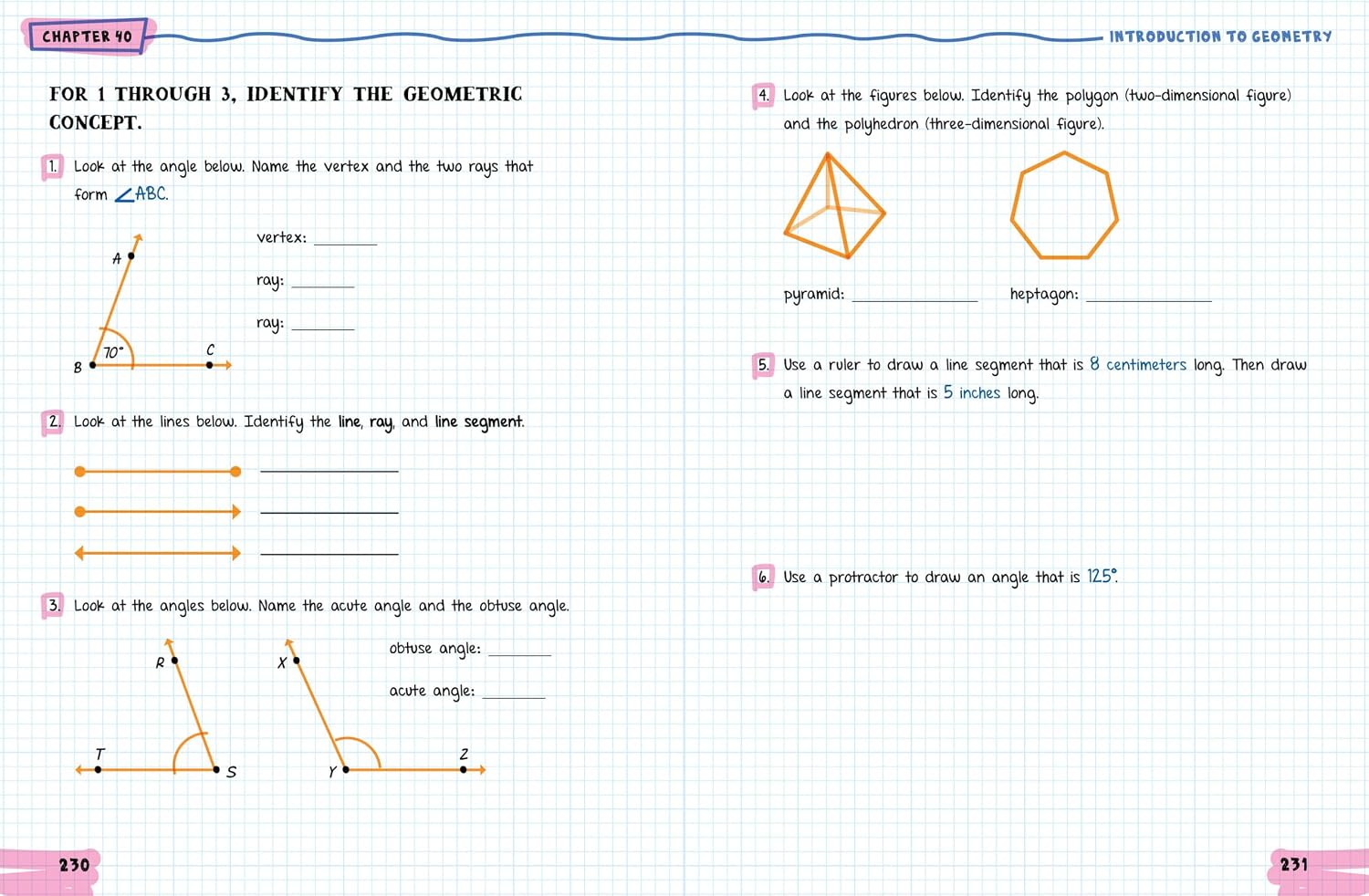The Big Fat Middle School Math Workbook: 600 Math Practice Exercises (Big Fat Notebooks)