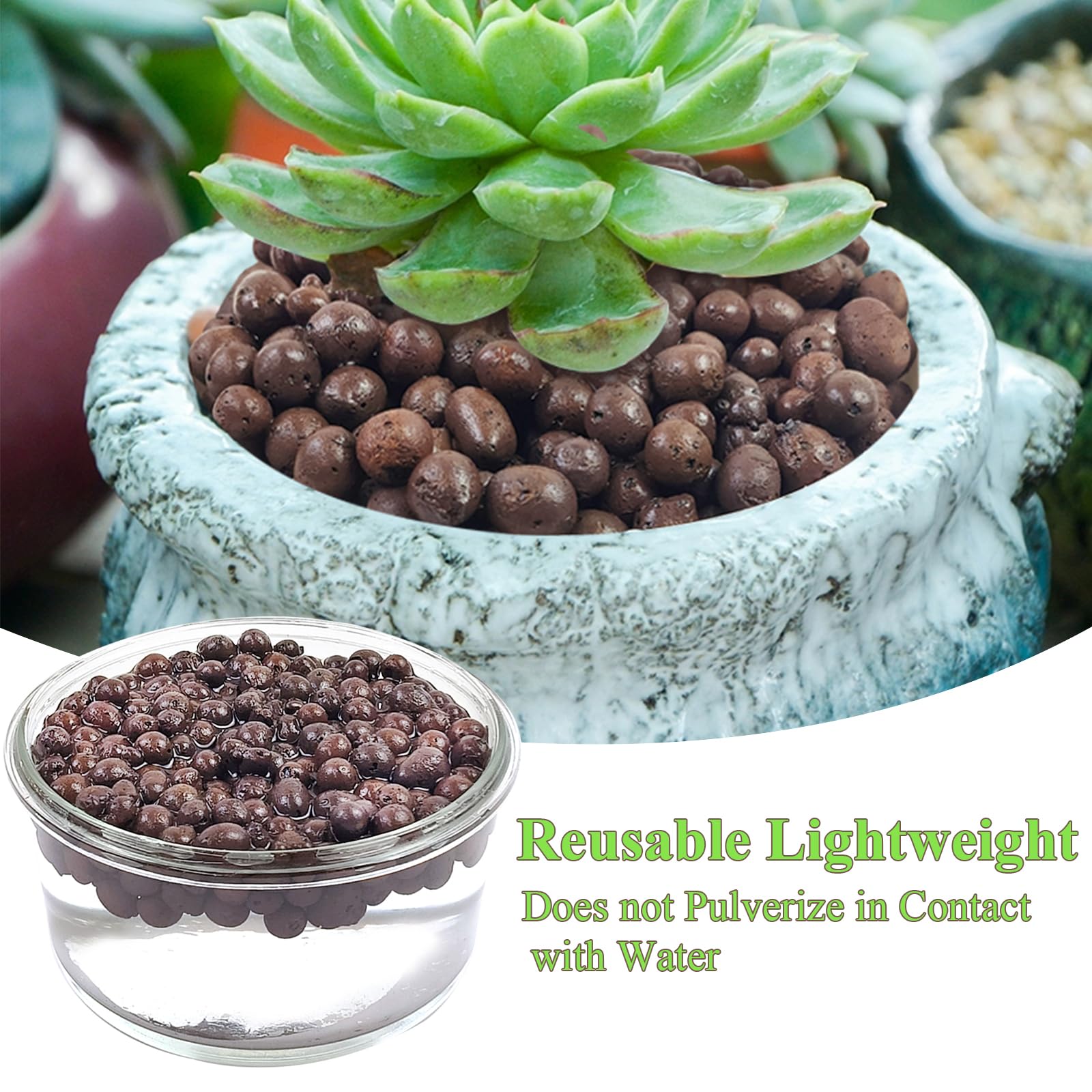 FANTIAN 2 lbs Red Lava Rocks for Plants,1/4 Inch Crush Volcanic Rock Gravel Potting Mix for Succulent Cactus Bonsai Aquarium Fire Pits and Garden Landscaping