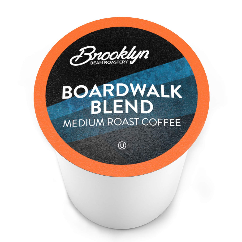 Brooklyn Beans Coffee Pods, Medium Roast Gourmet Variety Pack - Compatible with Keurig K Cup Brewers Including 2.0 Machines, 40 Count