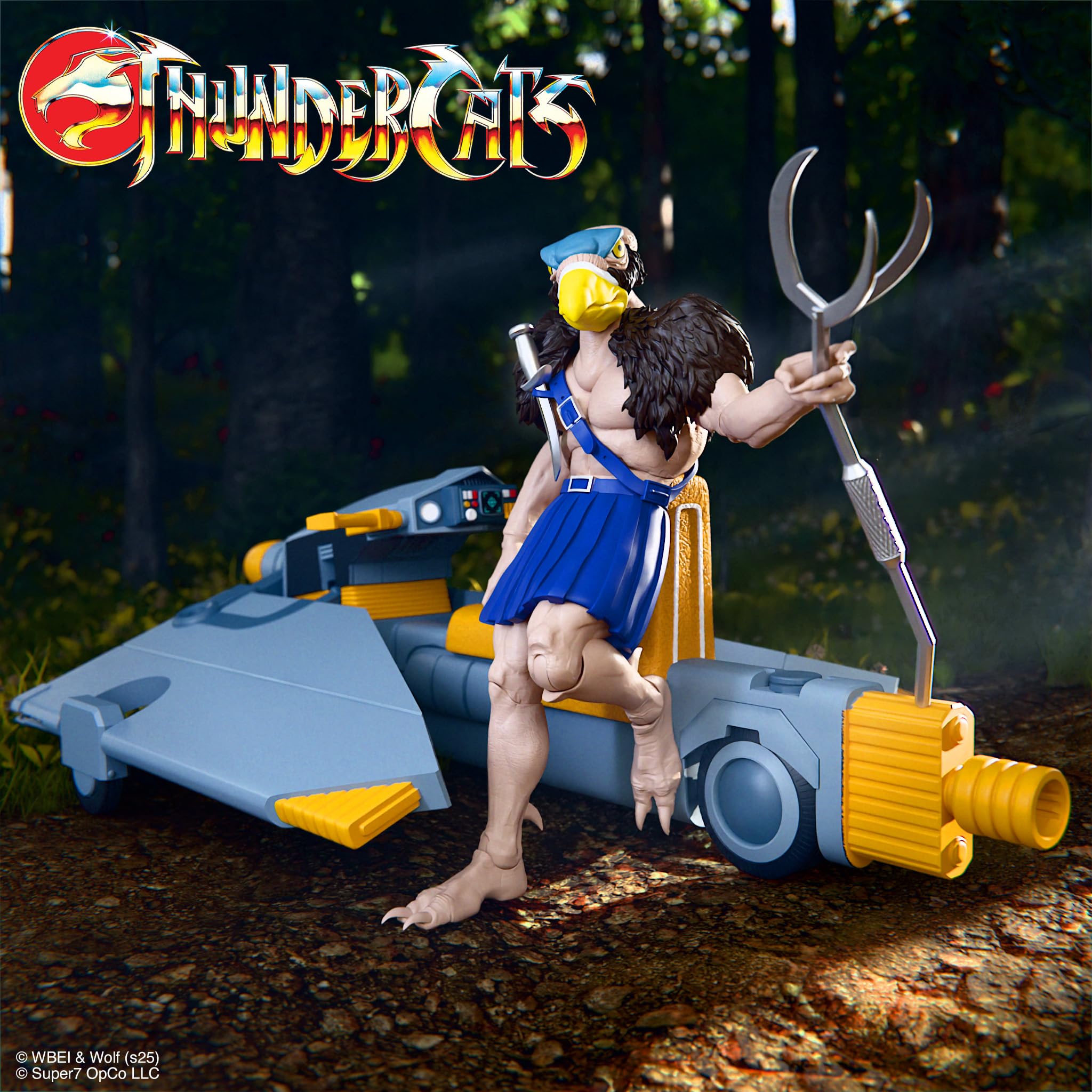Super7 ULTIMATES! Thundercats Ghost Jaga - 7" Thundercats Action Figure with Accessories - Classic Cartoon Collectibles and Retro Toys