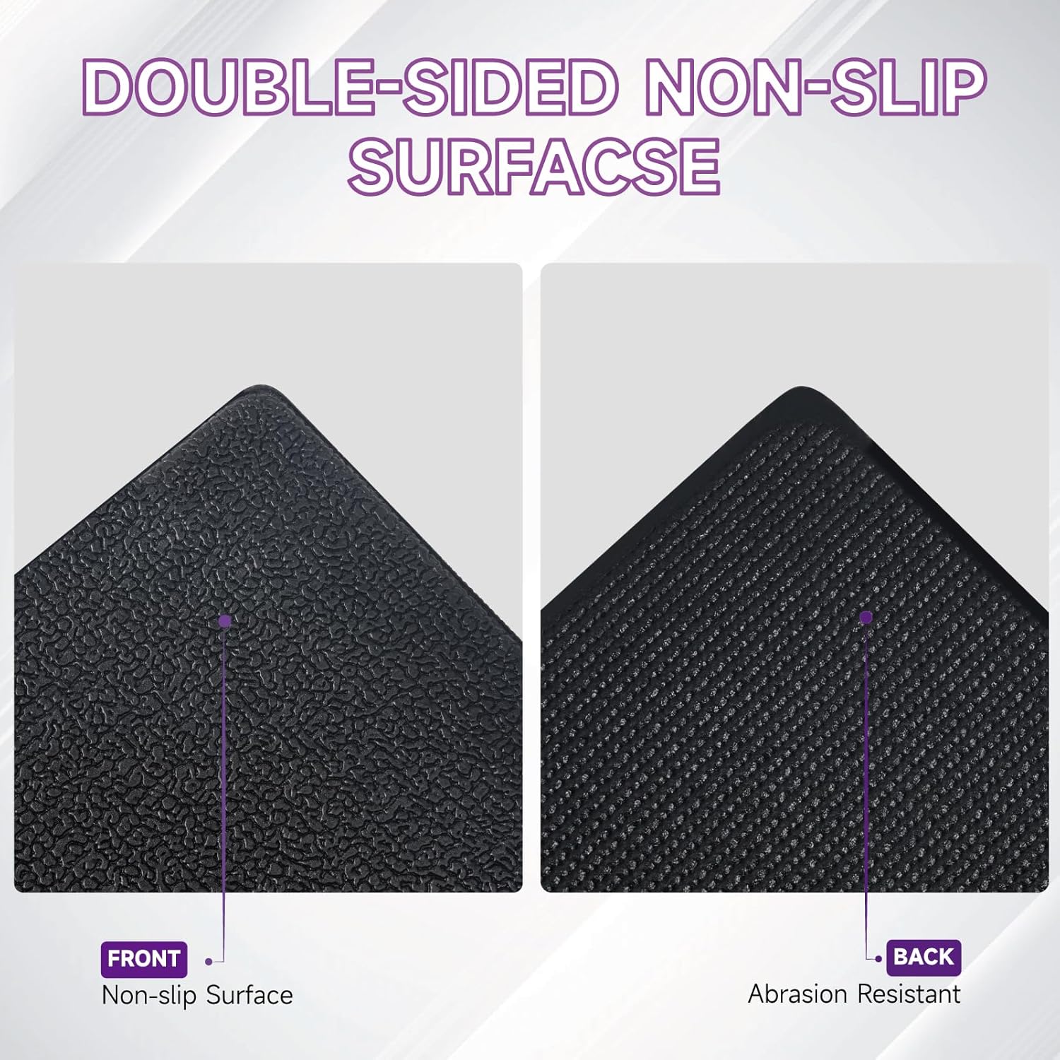 GWT 36" x 78" Durable Anti-Slip Workout Mat - 1/4" Thick Ultimate Floor Protection, Noise-Reducing,Tear-Resistant All-Purpose Exercise Mat for Treadmills, Home Gym, Yoga, and Weightlifting
