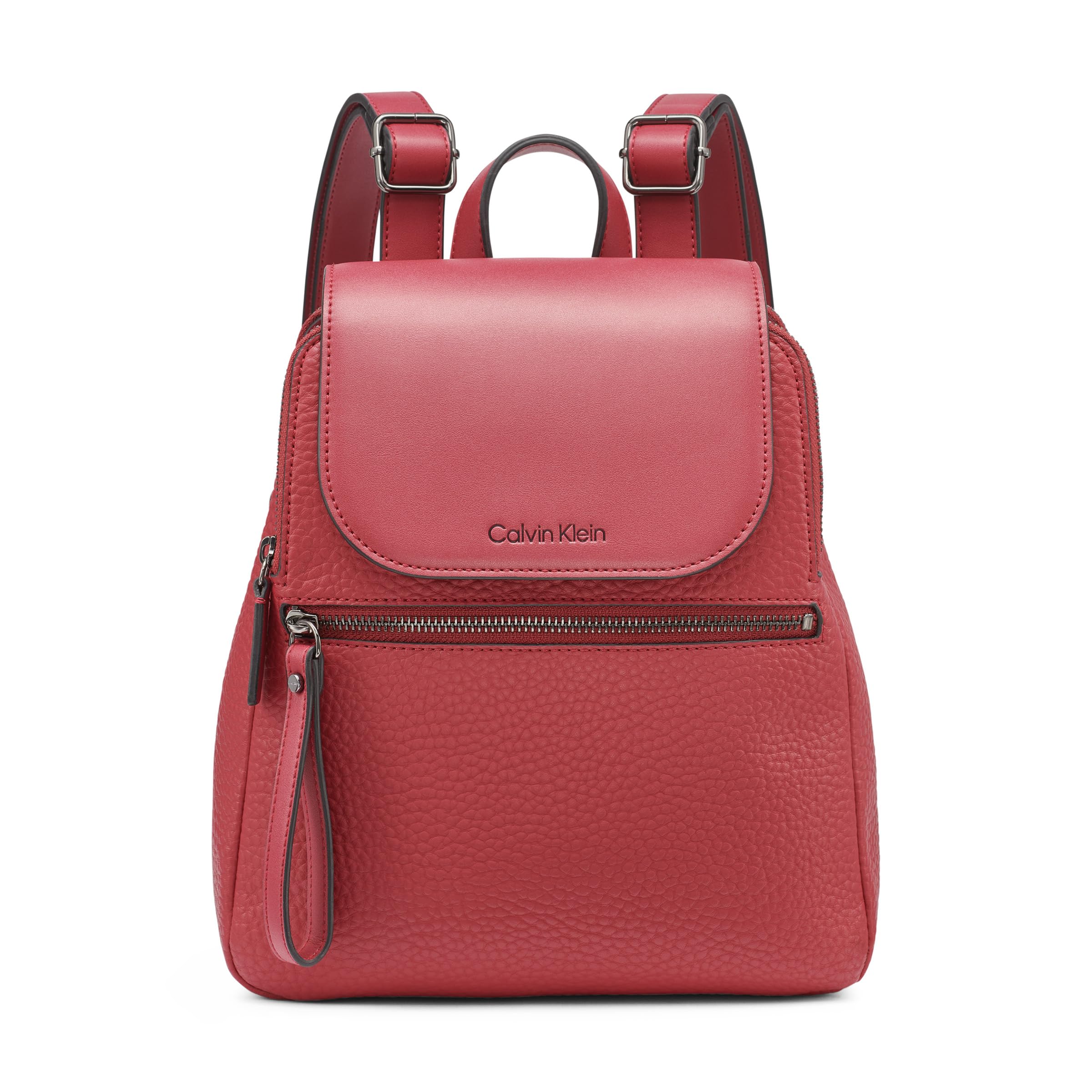 Calvin Klein Elaine Bubble Lamb Novelty Key Item Flap Backpack