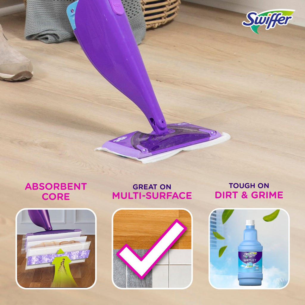 Swiffer WetJet Wood Mopping Pad Refill - 12ct (Pack of 3)