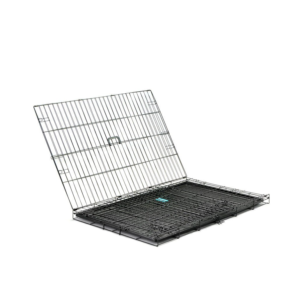 Carlson Secure and Compact Double Door Metal Dog Crate, Medium with Divider Panel