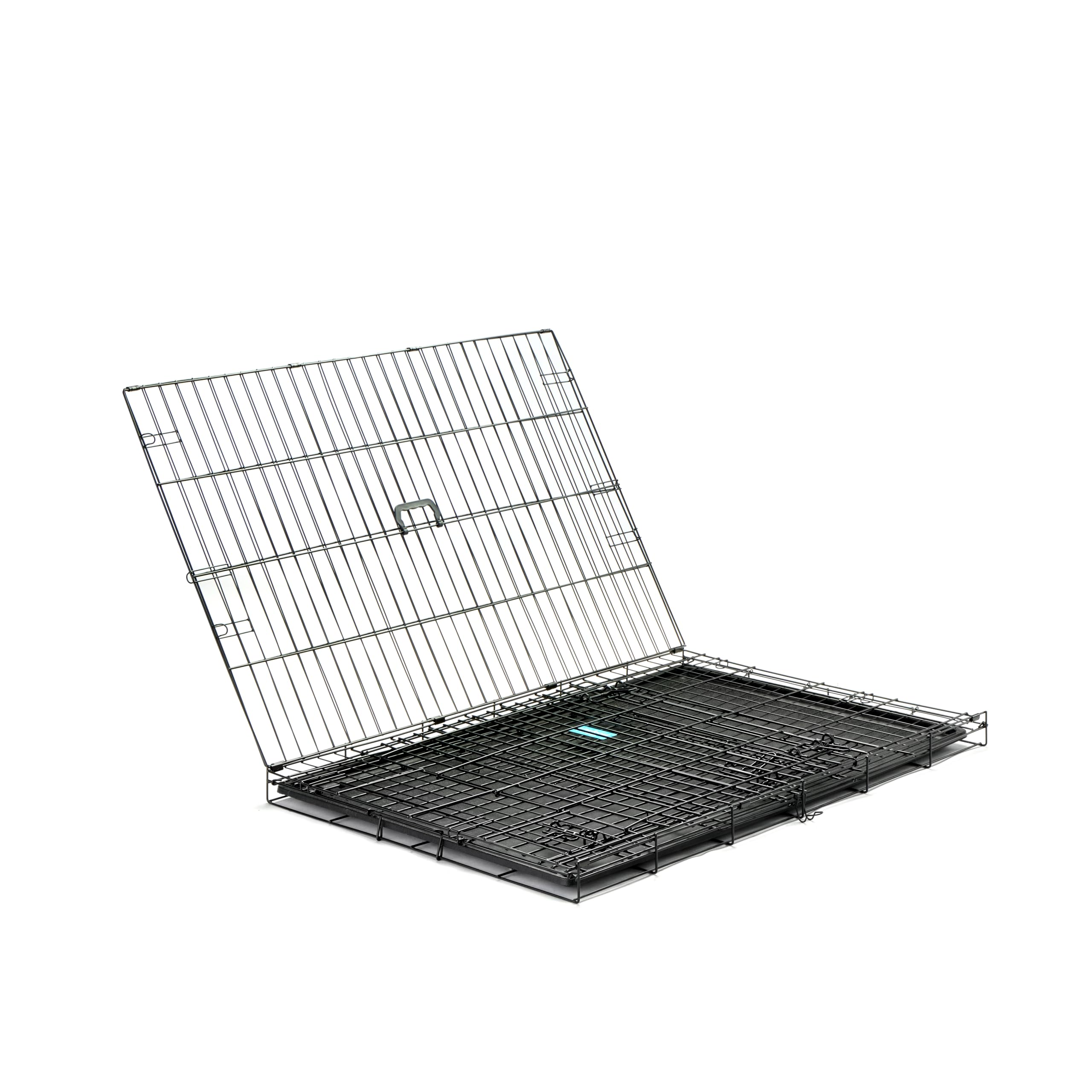 Carlson Secure and Compact Double Door Metal Dog Crate, Medium with Divider Panel