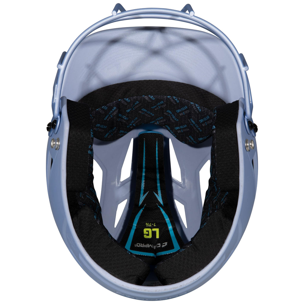 Champro HX Rise Fastpitch Batting Helmet with Facemask