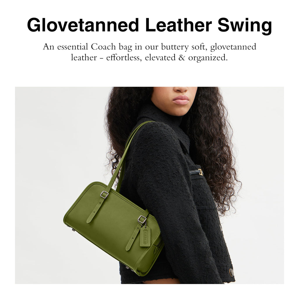 COACH Swing Zip Bag with Grommets