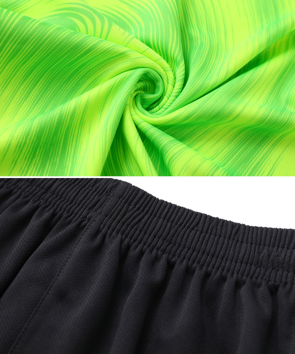 M2C Boys 2-Pack Jersey Soccer Knit Set Sport Team Uniform Shirt and Shorts