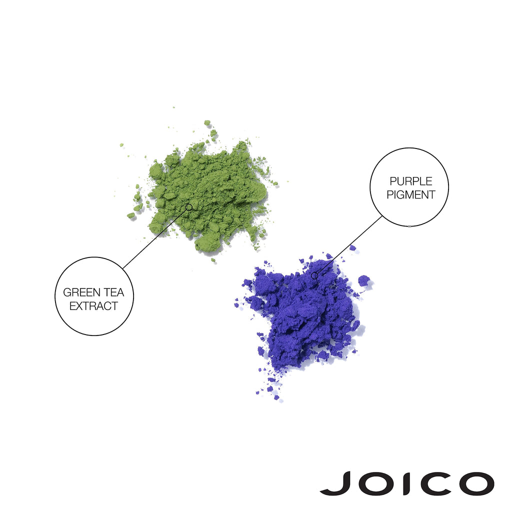Joico Color Balance Purple Shampoo & Conditioner Set, Eliminate Brassy and Yellow tones, for Cool Blonde or Gray Hair