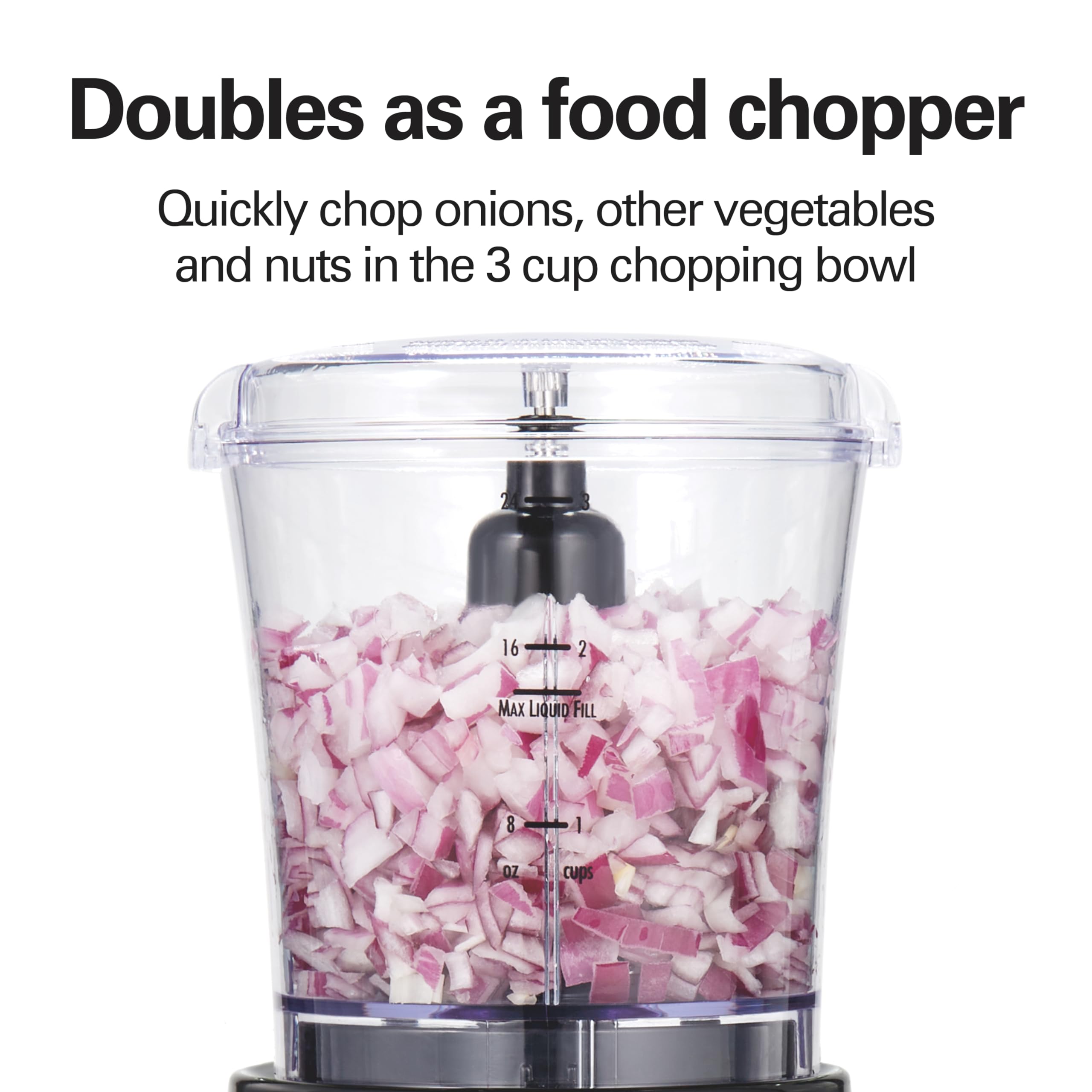 Hamilton Beach Power Elite Wave Action Blender For Smoothies, 40 Oz Glass Jar, 12 Functions Including Puree, Crush Ice, 700 Watts - Black (58148A)