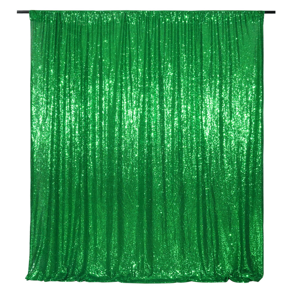 Poise3EHome Baby Blue Sequin Backdrop Curtain, 2 Panels 2Ft x 8Ft Glitter Photography Background for Party Baby Shower Wedding Birthday Christmas Thanksgiving Halloween Decoration