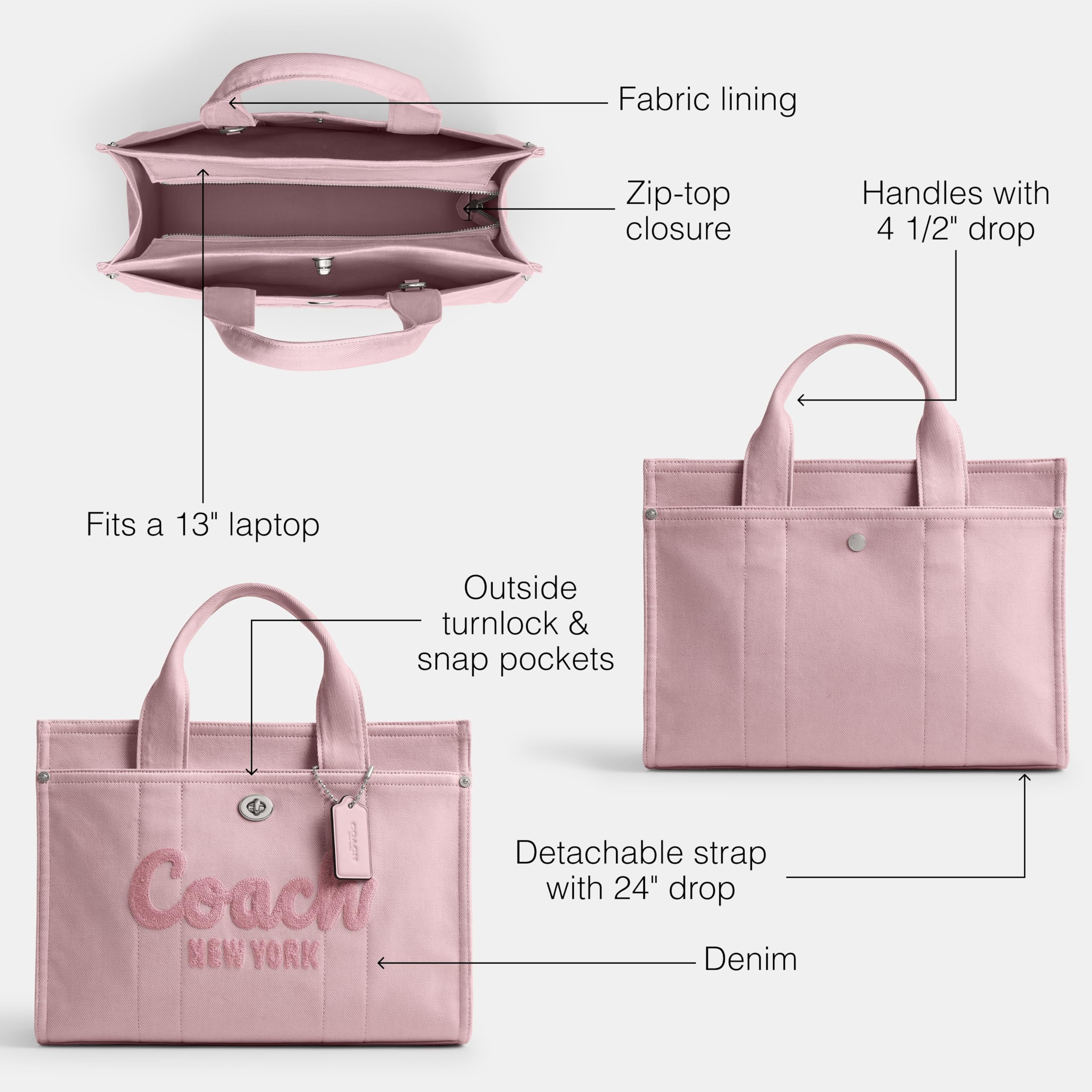 Coach Women’s Cargo Tote