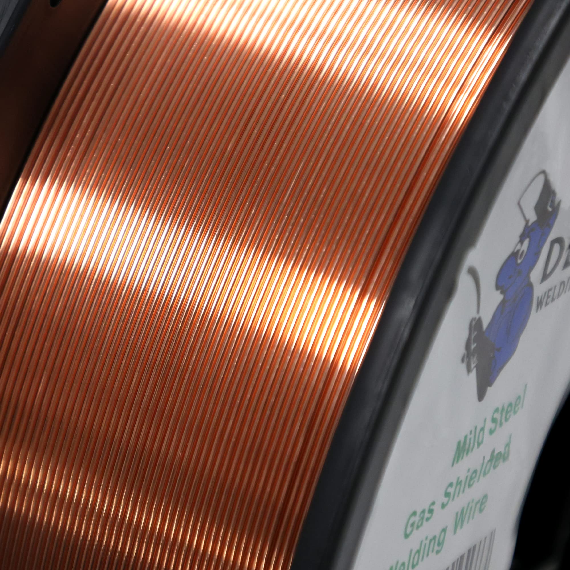 Blue Demon ER70S6 X .023 X 2 LB MIG/GMAW Carbon Steel Welding Wire, All Position, Low Spatter, Formulated to Provide Porosity-Free, X-Ray Quality Welds