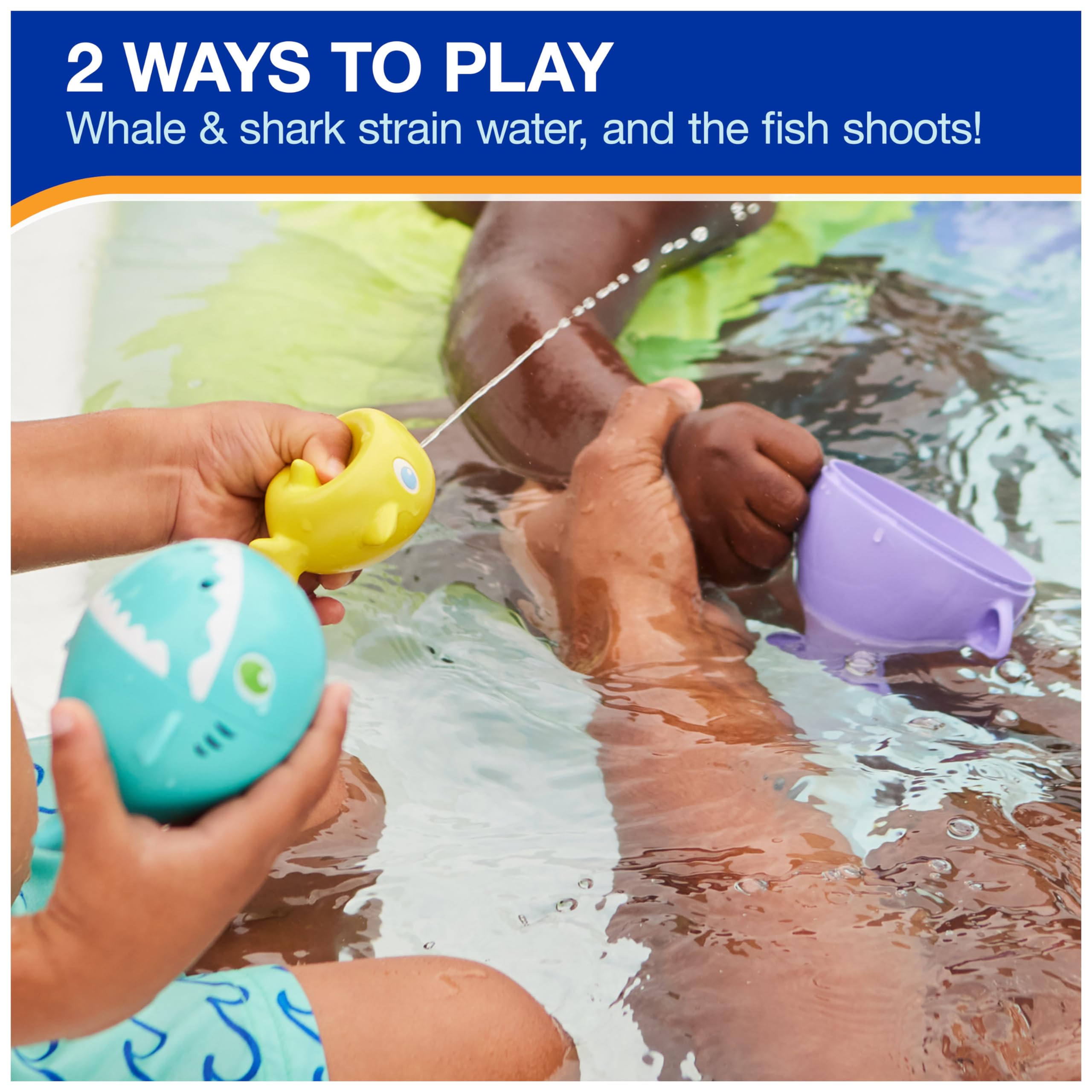 SwimWays Zoom-A-Rays Water Toys, Kids Pool Toys for Swim Training, Outdoor Games for Kids Aged 5 & Up, 3-Pack