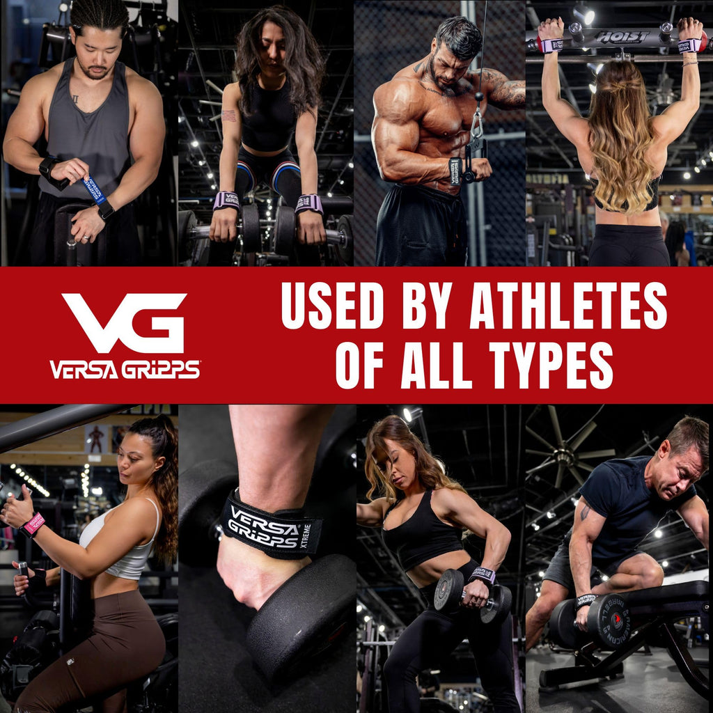 Versa Gripps Pro, Made in USA, Wrist Straps for Weightlifting Alternative, Best Training Accessory