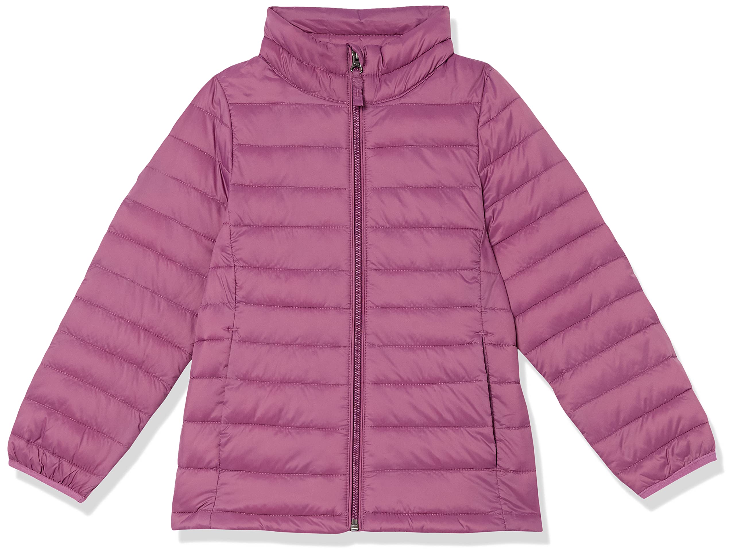 Amazon Essentials girls Light-weight Water-resistant Packable Mock Puffer Jackets