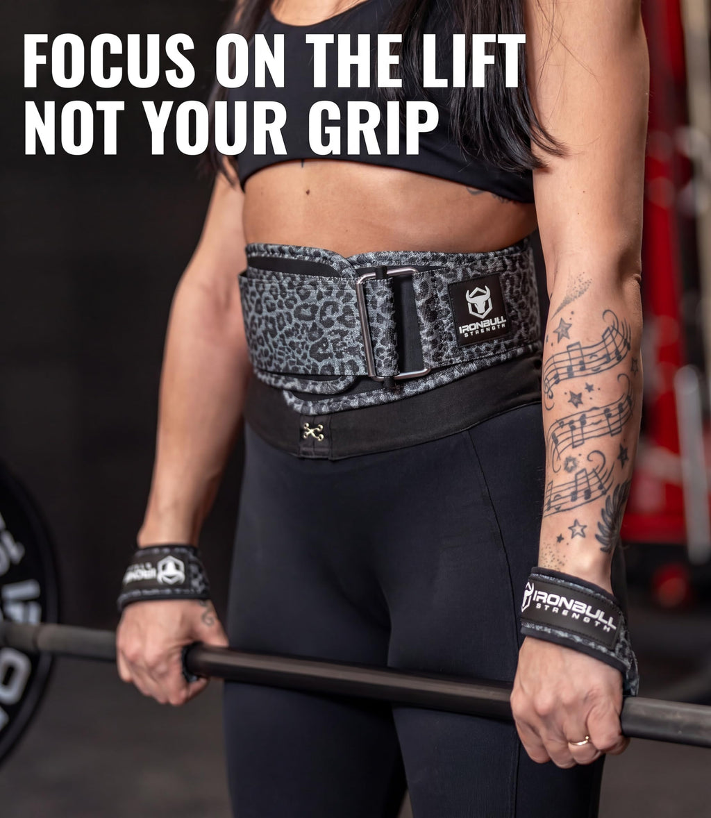 Lifting Wrist Straps for Weightlifting (1 Pair) – Padded Lifting Straps for Deadlifts, Powerlifting, Strength Training & Bodybuilding – Gym Straps for Men & Women