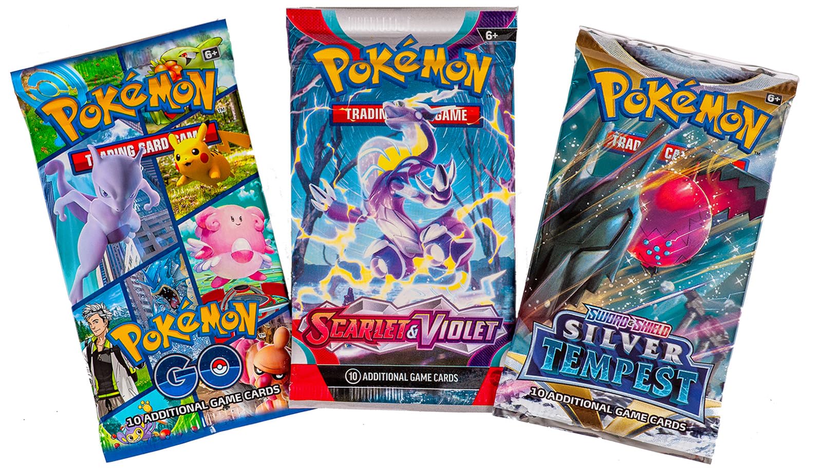 Pokemon Cards - 3 Booster Packs (Random packs)
