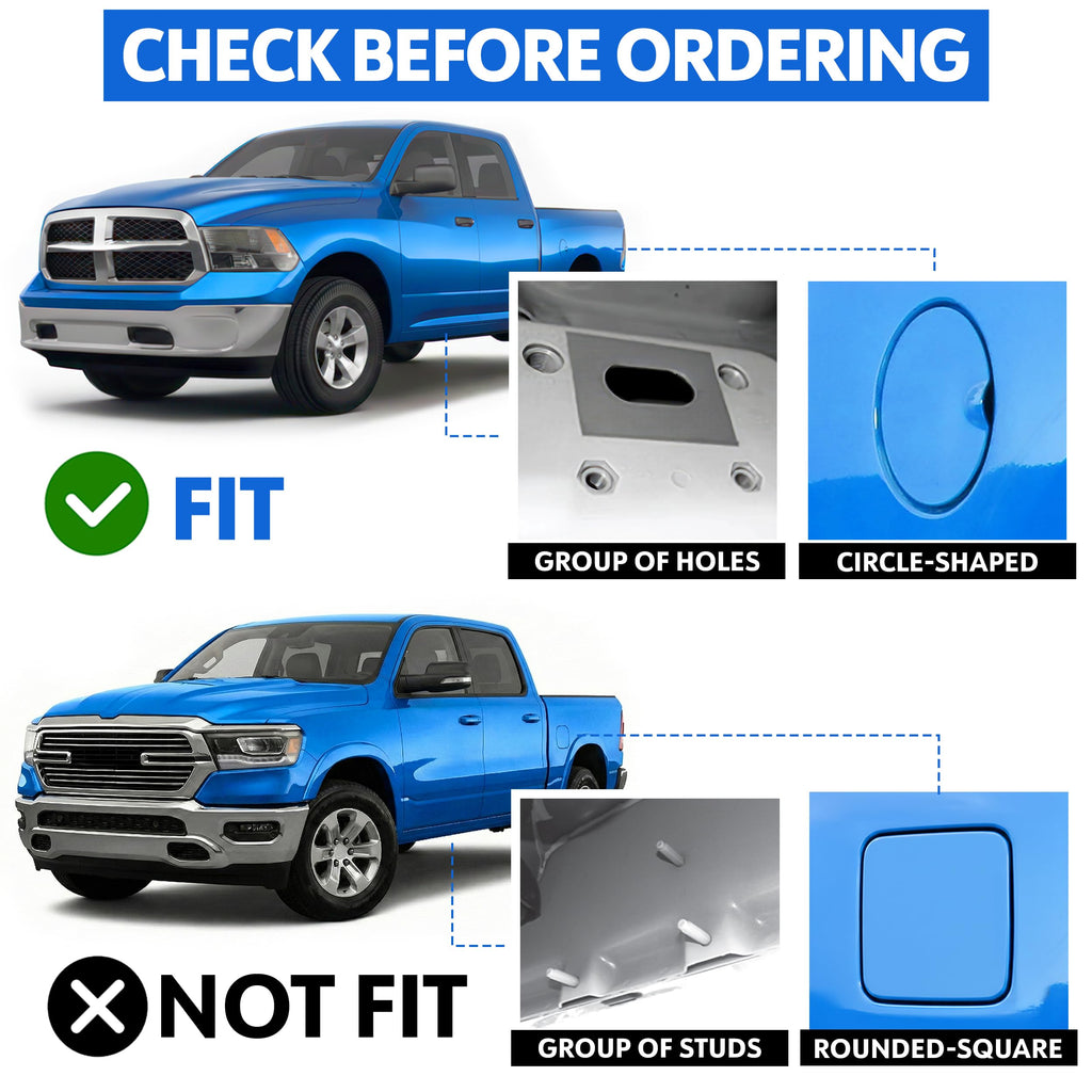 Tyger Auto Tyger Access Running Boards Compatible with 2009-2018 Dodge Ram 1500; 2010-2026 2500 3500; 2019-2024 Classic | Crew Cab | TG-AS2D24005 | Textured Black Drop Step Rail