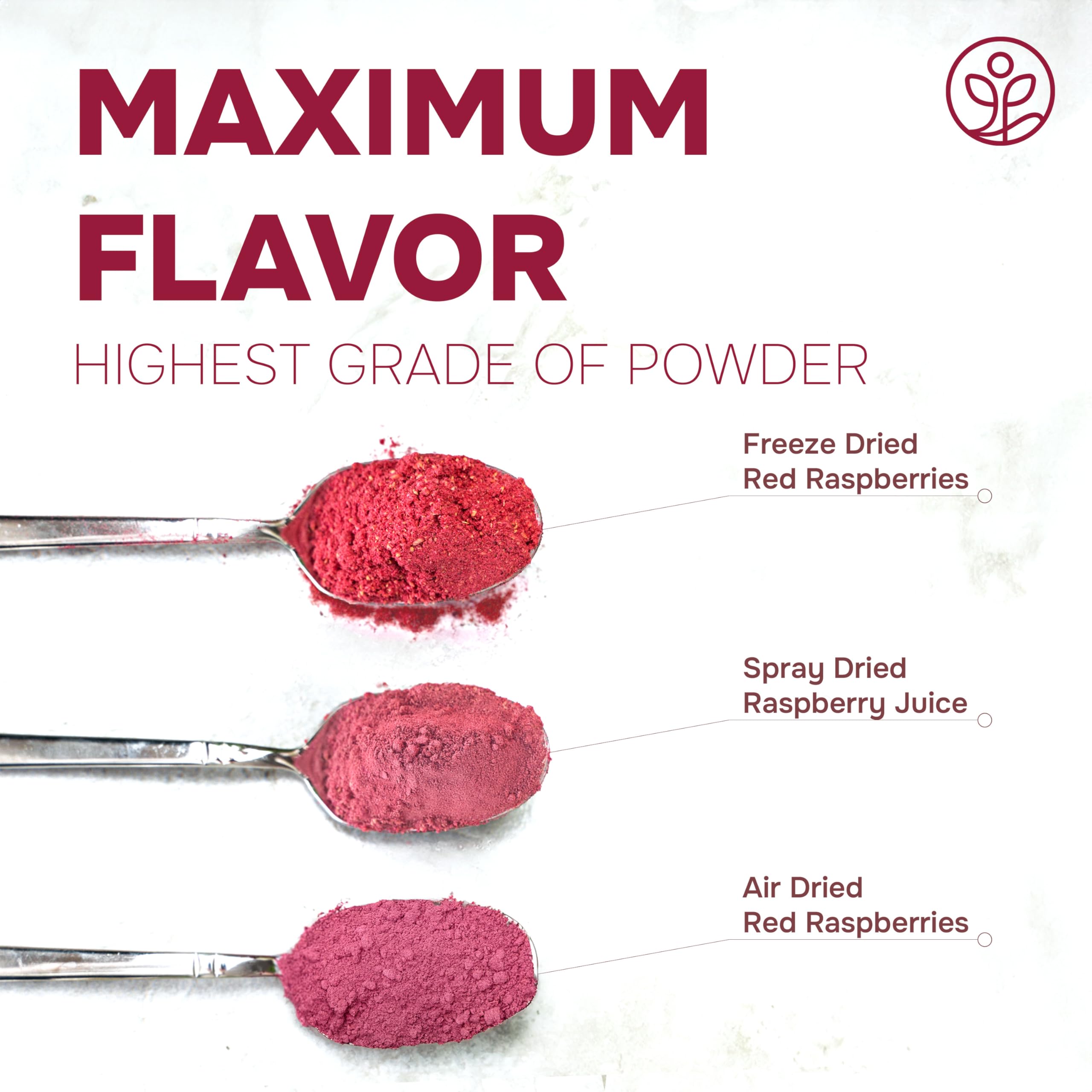 Jungle Powders Raspberry Powder 3.5 Ounce Bag, Food Grade Powdered Unsweetened Freeze Dried Raspberries, Additive, Filler Free Red Superfood Extract for Baking Cooking Flavoring Rasberries Smoothies