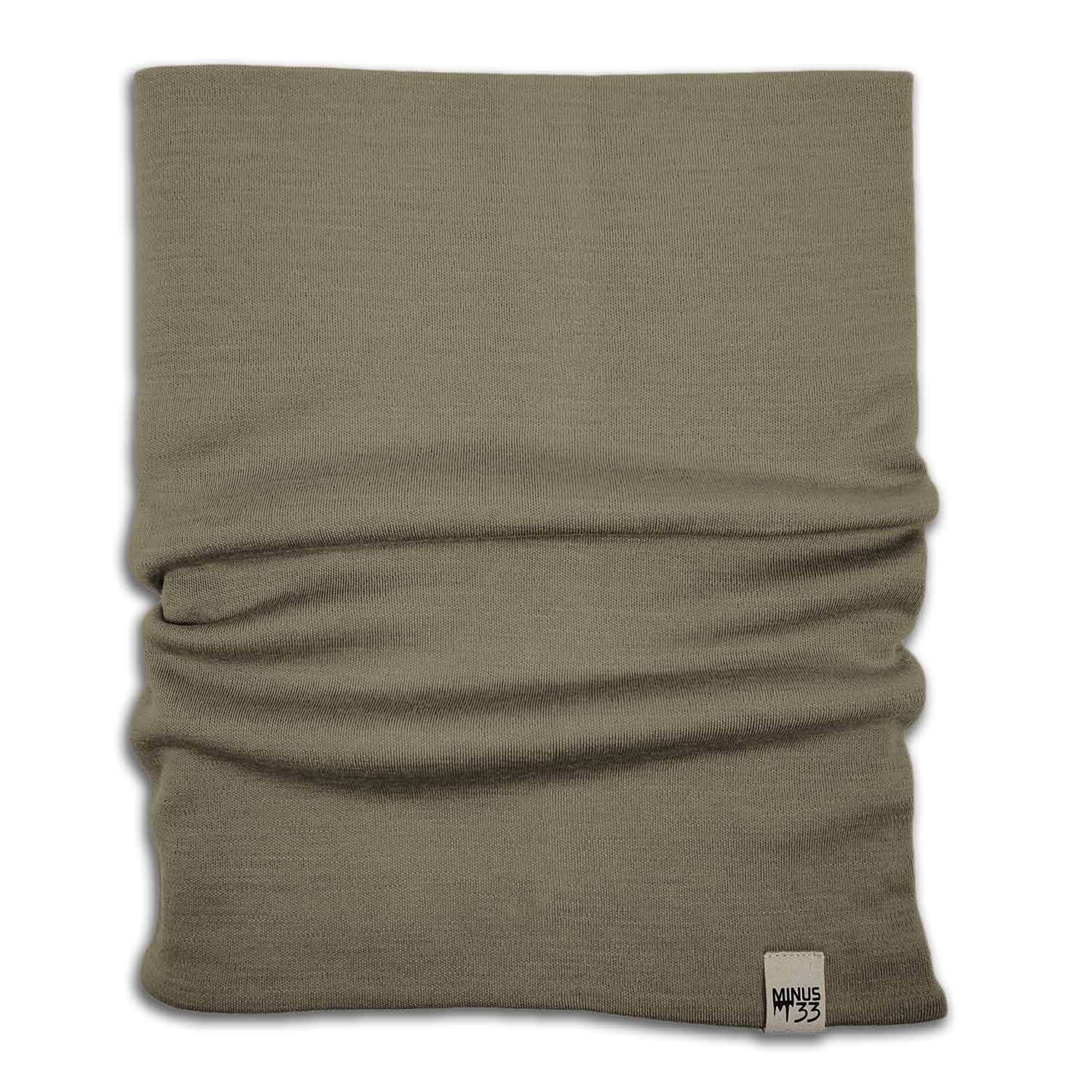 100% Merino Wool - Midweight Neck Gaiter - Skiing Neck Warmer - Winter Face Mask - Multipurpose Headwear