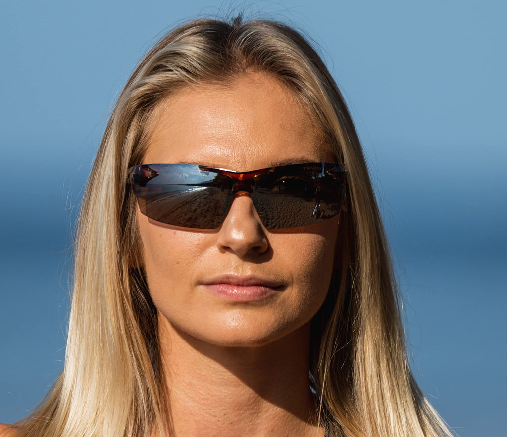 Tifosi Track Sport Men & Women Sunglasses - Ideal For Baseball, Golf, Pickleball, Running and Tennis - Unisex Glasses