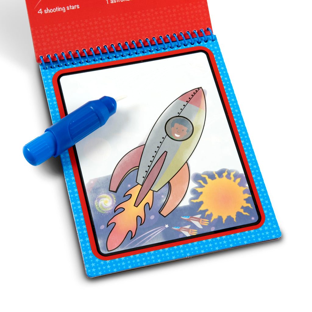 Melissa & Doug On The Go Water Wow! Reusable Water-Reveal Activity Pad – Adventure