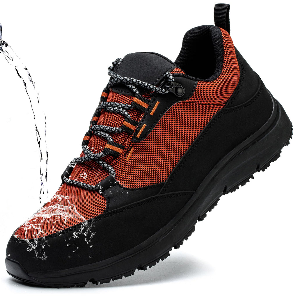 ulogu Steel Toe Shoes for Men Women Waterproof Non Slip Safety Work Shoes